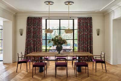 Modern Dining Room. CT Residence by Jesse Parris-Lamb.