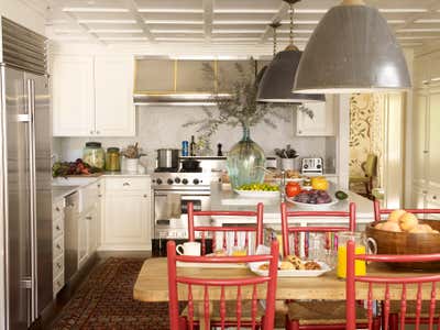 Eclectic Kitchen. Brentwood by Peter Dunham Design.