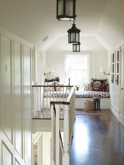  Eclectic Entry and Hall. Brentwood by Peter Dunham Design.