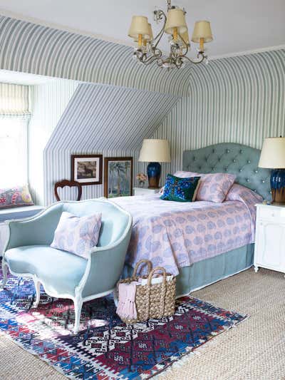 Eclectic Bedroom. Brentwood by Peter Dunham Design.