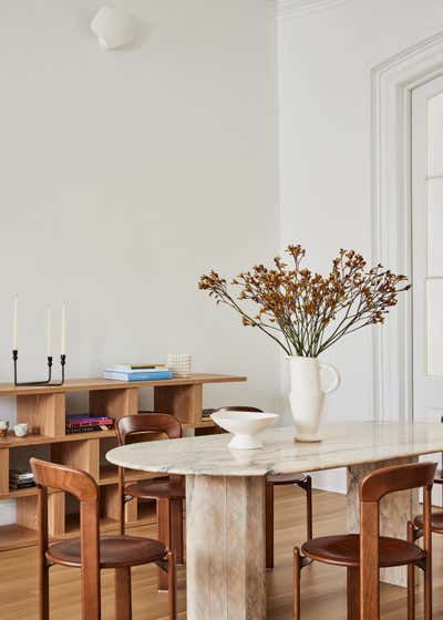  Modern Dining Room. Brooklyn Townhouse by Ronen Lev.