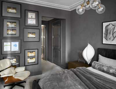  Modern Bachelor Pad Bedroom. PUTTIN’ ON THE RITZ by Studio Sven.