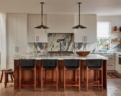  Modern Family Home Kitchen. Westside by Sarah Solis Design Studio.
