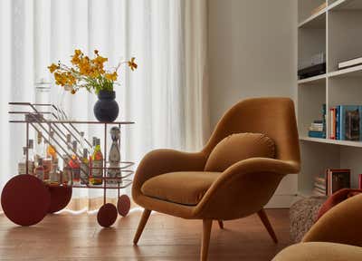  Minimalist Family Home Living Room. Westside by Sarah Solis Design Studio.