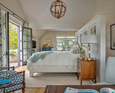  Vacation Home Bedroom. Eastern Shore Grandeur by Purple Cherry Architects.