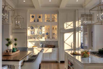  Traditional Family Home Kitchen. Shingle Style Elegance by Purple Cherry Architects.