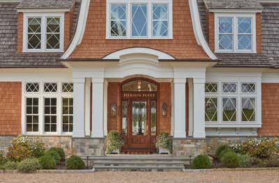  Traditional Exterior. Shingle Style Elegance by Purple Cherry Architects.