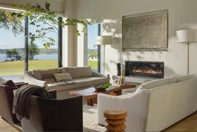  Contemporary Living Room. Sahlin Farms Modern by Purple Cherry Architects.