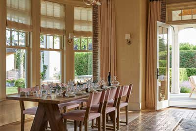  English Country Dining Room. Southampton by Phillip Thomas Inc..
