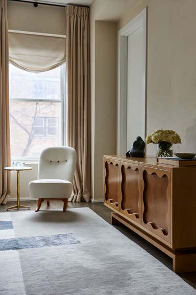  Art Deco Bedroom. East Lincoln Park Row Home by Wendy Labrum Interiors.