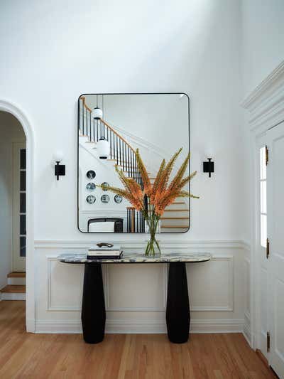  Eclectic Family Home Entry and Hall. Sweeping Success by Tami Wassong Interiors.