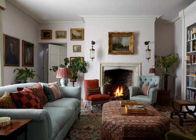 Traditional Living Room. The Jacobean Manor House by Nicola Harding and Co.