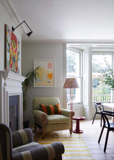  English Country Living Room. The Riverside House by Nicola Harding and Co.