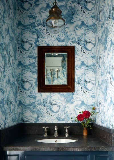  English Country Family Home Bathroom. The Riverside House by Nicola Harding and Co.