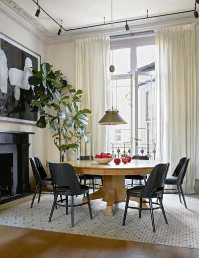  Traditional Dining Room. Notting Hill Townhouse by Nicola Harding and Co.
