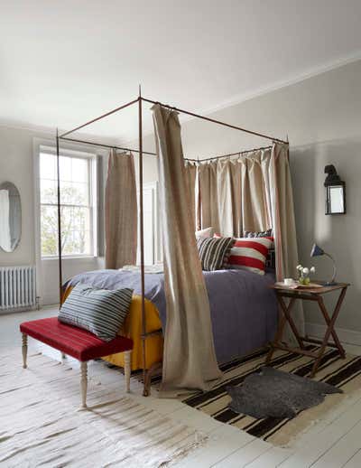  Craftsman Country Family Home Bedroom. Somerset House by Nicola Harding and Co.