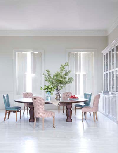  English Country Family Home Dining Room. Somerset House by Nicola Harding and Co.