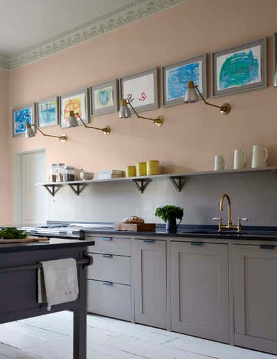  Country Family Home Kitchen. Somerset House by Nicola Harding and Co.