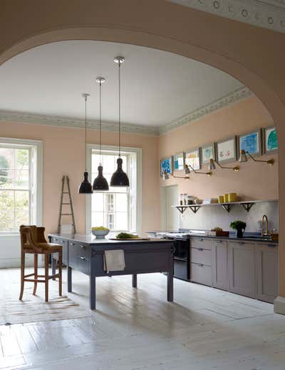  Country Family Home Kitchen. Somerset House by Nicola Harding and Co.
