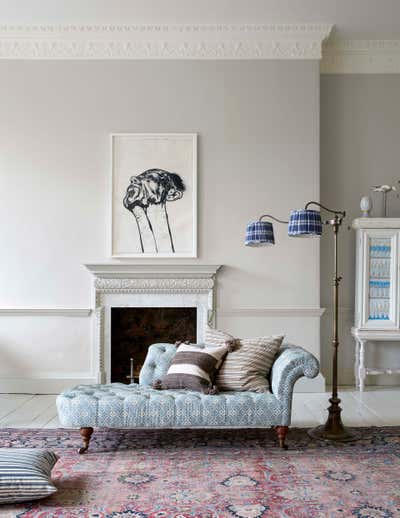  English Country Family Home Living Room. Somerset House by Nicola Harding and Co.