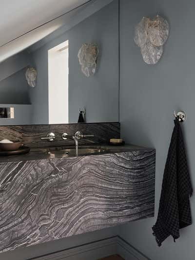  Contemporary Modern Family Home Bathroom. Lith Hall  by studio.skey.