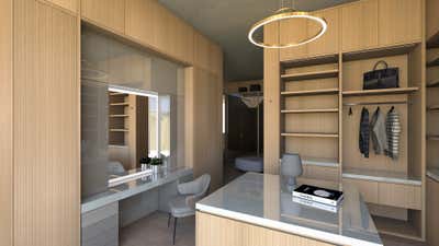  Contemporary Family Home Storage Room and Closet. Abu Dhabi I by Connate Design.