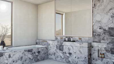  Contemporary Family Home Bathroom. Abu Dhabi I by Connate Design.