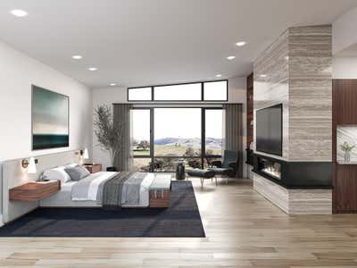 Contemporary Bedroom. Loomis by Connate Design.