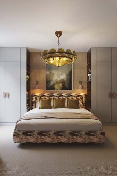 Modern Bedroom. Notting Hill Townhouse by Alex Dauley.