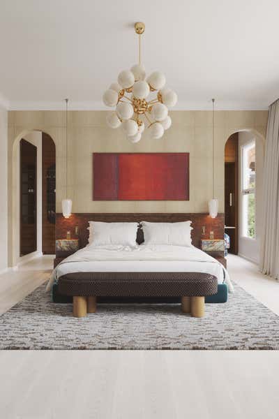  Contemporary Bedroom. Notting Hill Townhouse by Alexandria Dauley.