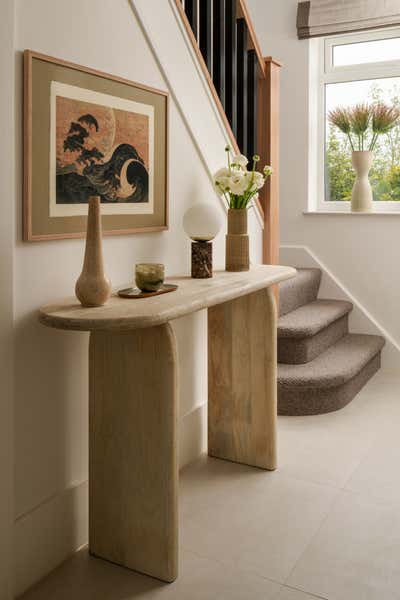  Contemporary Entry and Hall. South London Family Home by Alexandria Dauley.