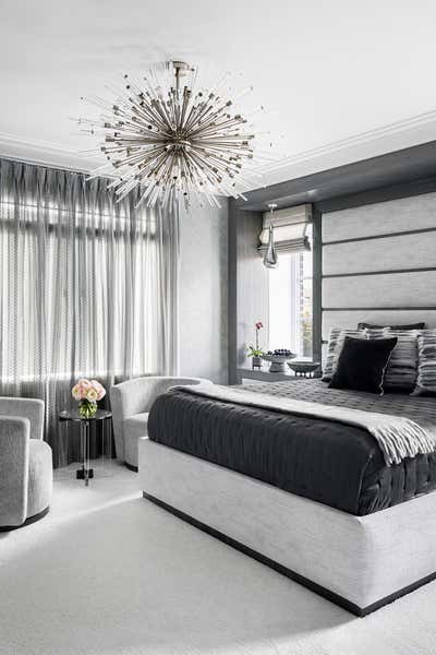 Art Deco Bedroom. A 1930s Brooklyn Residence  by Ovadia Design Group.
