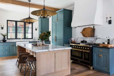  English Country Family Home Kitchen. Westlake Canyon by The Pankonien Group.