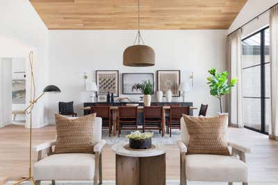  Western Modern Vacation Home Dining Room. Driftwood Ranch by The Pankonien Group.
