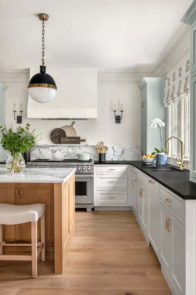 French Family Home Kitchen. Lost Creek Traditional by The Pankonien Group.
