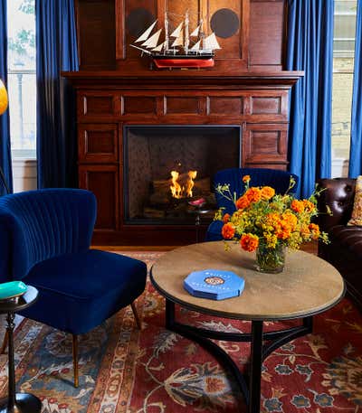  Eclectic Hotel Lobby and Reception. Hudson Whaler Hotel by Harry Heissmann Inc..