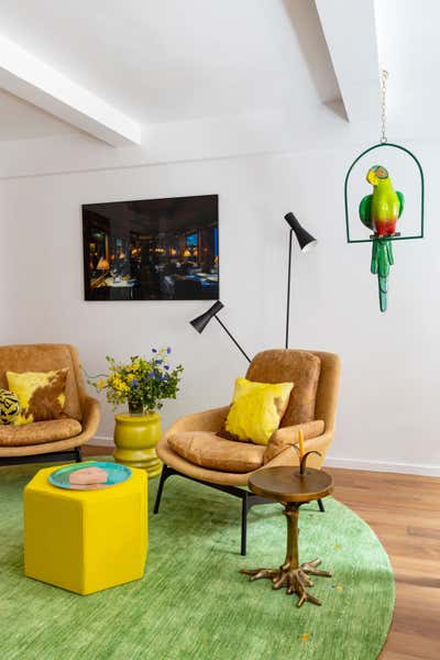  Apartment Living Room. London Terrace Pied-a-Terre by Harry Heissmann Inc..