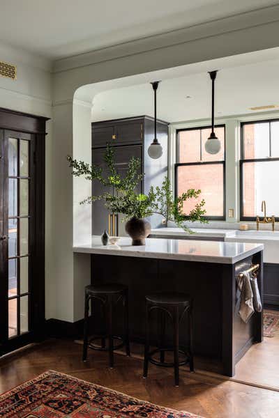  Traditional Kitchen. Non-Flipped Rowhouse by Nicholas Potts Studio.