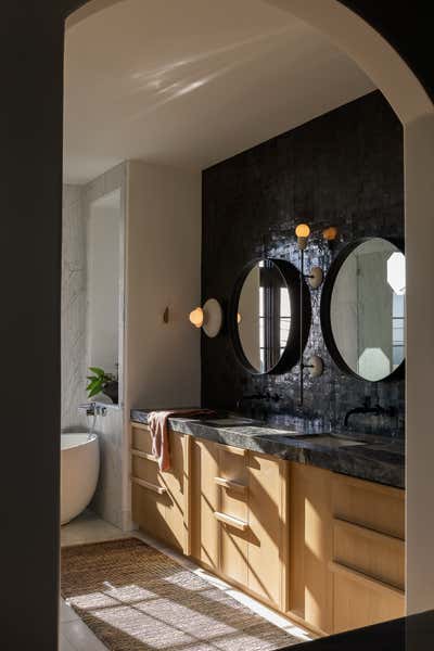  Eclectic Bathroom. Chelsea by Aker Interiors.