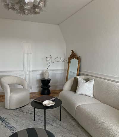 French Apartment Living Room. Zurich Seefeld by Demivista Interior Design.