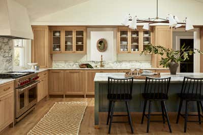  Transitional Family Home Kitchen. Tiburon House by Lauren Nelson Design.