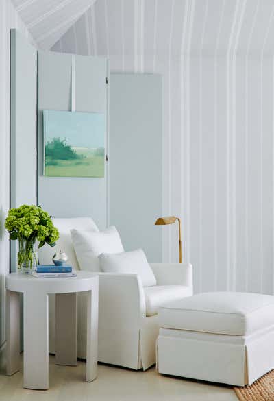  Transitional Beach House Bedroom. Chatham by Lisa Tharp Design.