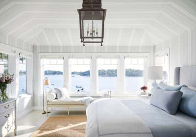  Beach Style Organic Beach House Bedroom. Chatham by Lisa Tharp Design.