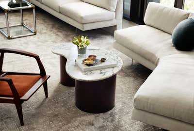  Modern Mid-Century Modern Living Room. The Lucas by Lisa Tharp Design.