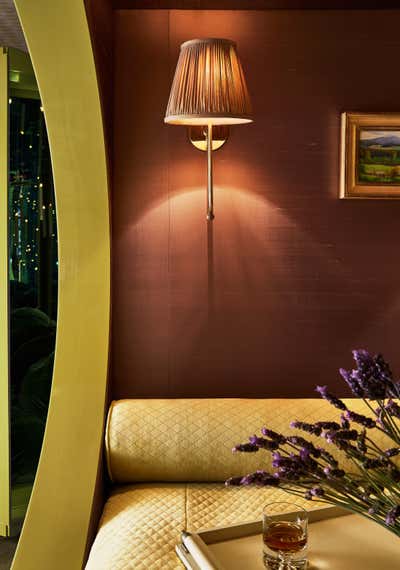  Contemporary Mid-Century Modern Family Home Bedroom. Secret Room by Lisa Tharp Design.