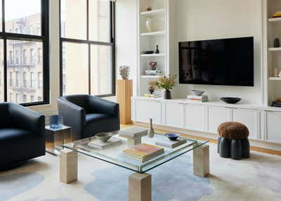  Modern Apartment Living Room. Soho Residence by Libarikian Interiors.