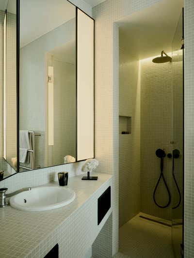  Art Deco Apartment Bathroom. Zola by Corpus Studio.