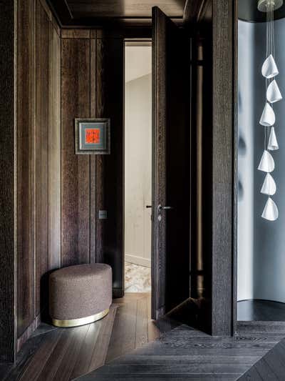  Western Apartment Entry and Hall. European Neo-Classicism by O&A Design Ltd.