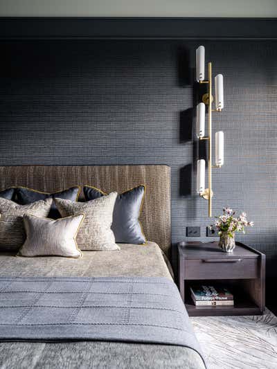  Contemporary Western Apartment Bedroom. European Neo-Classicism by O&A Design Ltd.