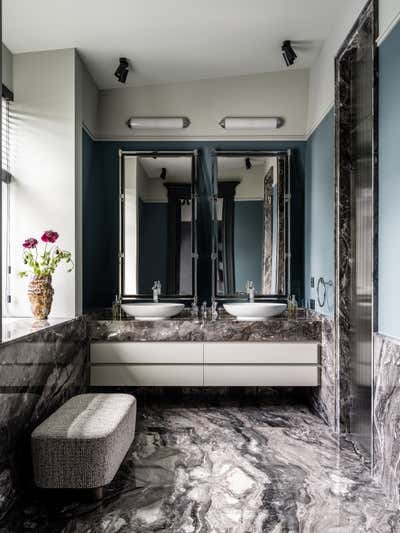  Modern Apartment Bathroom. European Neo-Classicism by O&A Design Ltd.